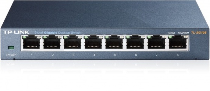 Miniatura produktu: TP-Link TL-SG108 Switch 8x10/100/1000Mbps