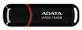 Pendrive Adata pamięć USB UV150 64GB USB 3.0 Czarny