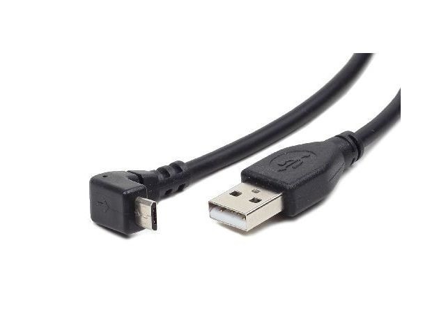 Gembird kabel USB Micro AM-BM5P 1,8m Kątowy (CCP-MUSB2-AMBM90-6)