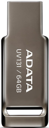 Miniatura zdjęcia: Pendrive Adata DashDrive UV131 64GB USB3.0 Szary Aluminium