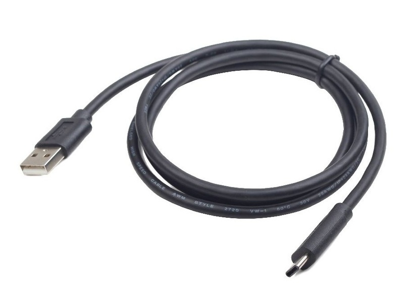 Zdjęcie produktu: Gembird kabel USB Type-C (M)-AM 2.0 1m Czarny