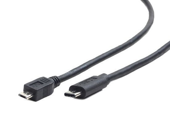 Gembird CCP-USB2-MBMCM-6 kabel USB Type-C (M)-Micro BM 2.0 1.8m Czarny
