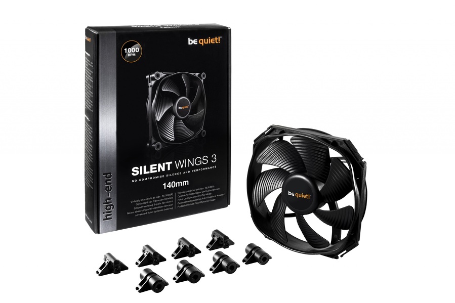 Zdjęcie produktu: Wentylator be quiet! Silent Wings 3 140mm (BL065)