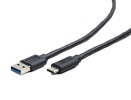 Miniatura zdjęcia: Gembird kabel USB Type-C (M)-AM 3.0 1.8m Czarny (CCP-USB3-AMCM-6) Miniatura zdjęcia: Gembird kabel USB Type-C (M)-AM 3.0 1.8m Czarny (CCP-USB3-AMCM-6)