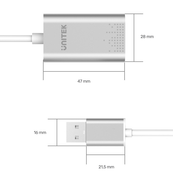 Zdjęcie produktu: Unitek Karta dzwiękowa USB Stereo (Y-247A)