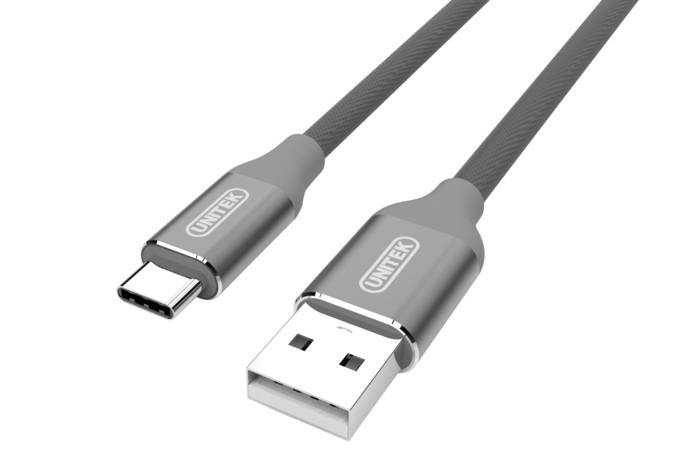 Unitek Premium przewód USB-USB Typ-C 2.0 Gray (Y-C4025AGY)