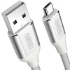 Miniatura zdjęcia: Unitek Premium przewód USB-microUSB Nylon Silver (Y-C4026ASL) Miniatura zdjęcia: Unitek Premium przewód USB-microUSB Nylon Silver (Y-C4026ASL)