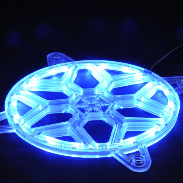 Zdjęcie produktu: Grill na wentylator SilverStone SST-FG141 140mm, pasek LED RGB, 28 diód