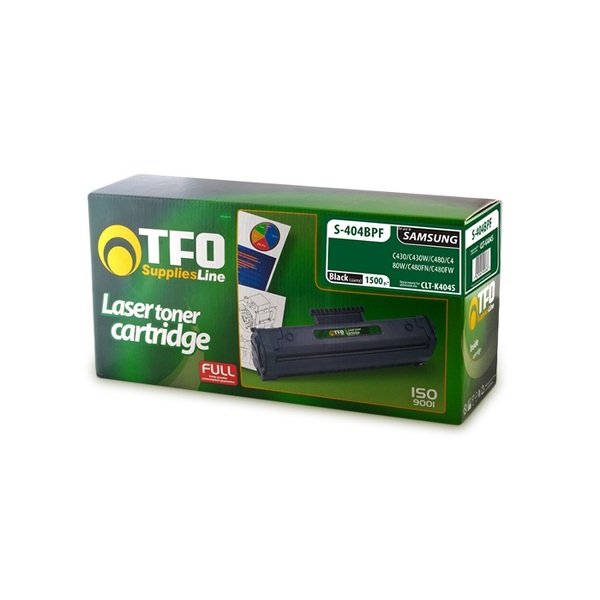 Zdjęcie produktu: Toner TFO S-404BPF Samsung 404S (CLTK404S) Black 1500stron