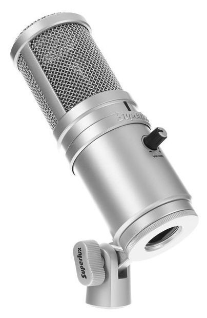 Mikrofon SuperLux E205U, pojemnościowy na USB Mikrofon SuperLux E205U, pojemnościowy na USB