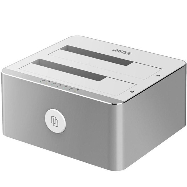 Zdjęcie produktu: Stacja dokująca na dysk 2,5"/3,5" HDD/SSD Unitek ALU Dual HDD USB3.0 klon (Y-3026) Zdjęcie produktu: Stacja dokująca na dysk 2,5"/3,5" HDD/SSD Unitek ALU Dual HDD USB3.0 klon (Y-3026)