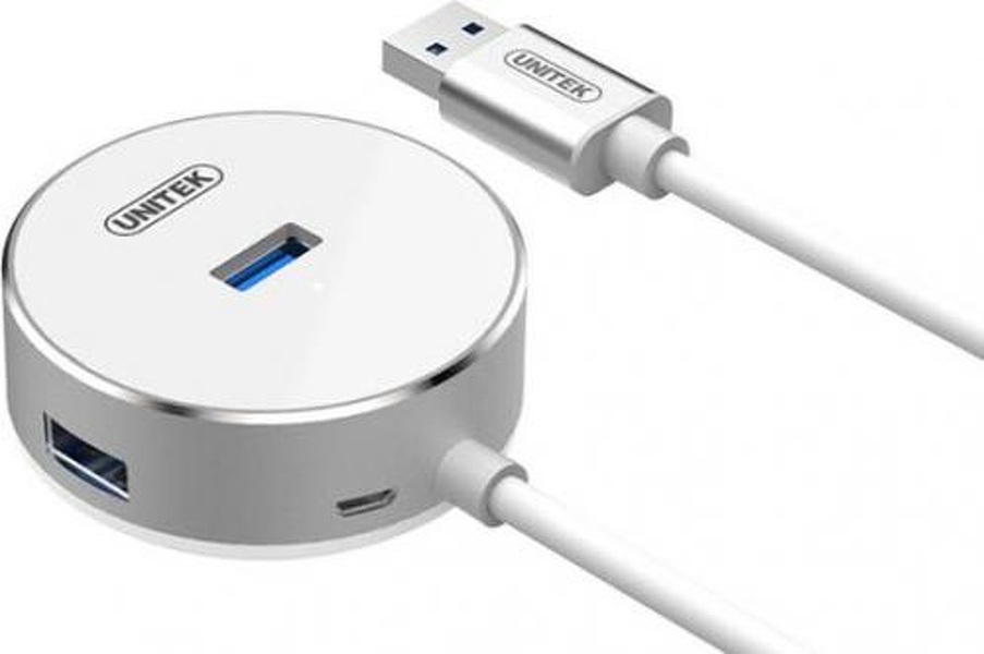 Zdjęcie produktu: Unitek HUB Aluminiowy 4x USB 3.0 (Y-3197WH)