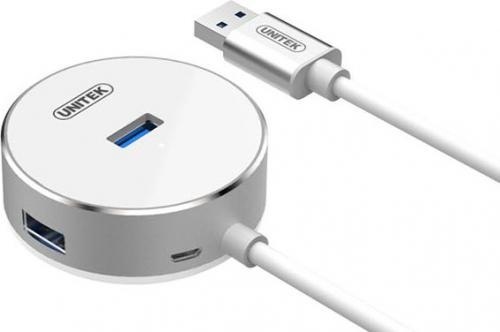 Unitek HUB Aluminiowy 4x USB 3.0 (Y-3197WH)
