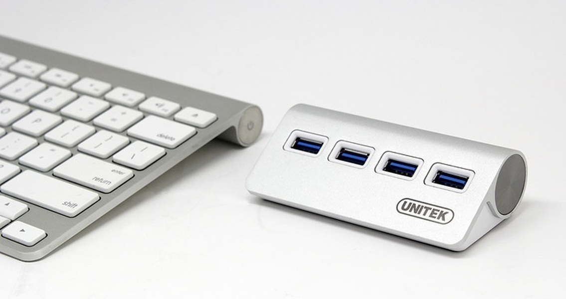 Zdjęcie produktu: Unitek HUB Aluminiowy 4x USB 3.0 (Y-3186) Zdjęcie produktu: Unitek HUB Aluminiowy 4x USB 3.0 (Y-3186)
