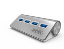 Miniatura zdjęcia: Unitek HUB Aluminiowy 4x USB 3.0 (Y-3186) Miniatura zdjęcia: Unitek HUB Aluminiowy 4x USB 3.0 (Y-3186)