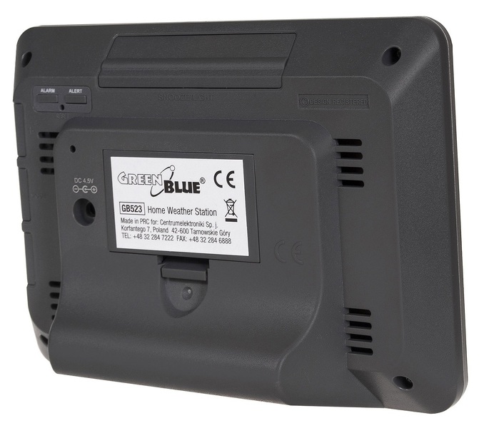 Zdjęcie produktu: Stacja pogody GreenBlue GB523, kolorowa bezprzewodowa DCF fazy księżyca