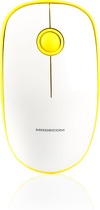 Mysz Modecom Bezprzewodowa Optyczna WM112 YELLOW-WHITE M-MC-WM112-290
