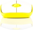 Miniatura zdjęcia: Mysz Modecom Bezprzewodowa Optyczna WM112 YELLOW-WHITE M-MC-WM112-290