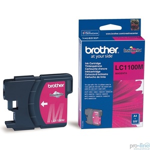 Miniatura produktu: Tusz Brother LC1100M LC-1100M Magenta 325stron O Miniatura produktu: Tusz Brother LC1100M LC-1100M Magenta 325stron O