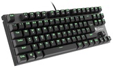 Miniatura zdjęcia: Klawiatura Mechaniczna Genesis Thor 300 TKL US, zielone podświetlenie, Outemu Blue, Turniejowa (NKG-0945)