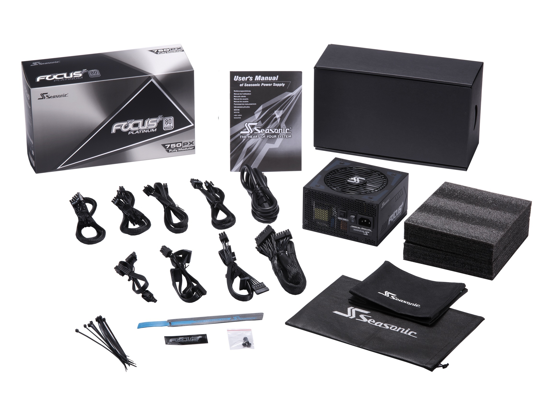 Zasilacz Seasonic FOCUS Plus Platinum 750 (SSR-750PX) 80Plus Platinum 750W