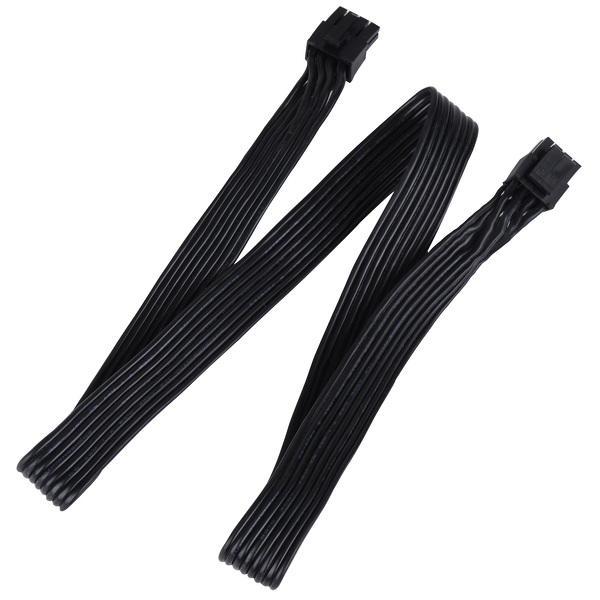 Zdjęcie produktu: Silverstone SST-PP05-L, krótki zestaw płaskich przewodów dla zasilaczy Silverstone