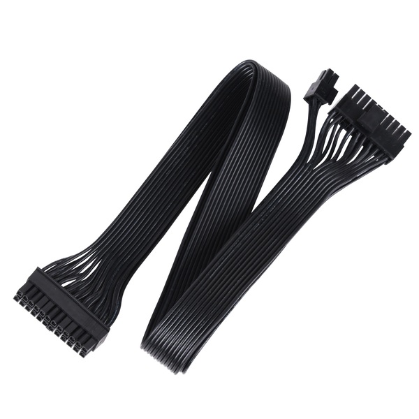 Zdjęcie produktu: Silverstone SST-PP05-L, krótki zestaw płaskich przewodów dla zasilaczy Silverstone