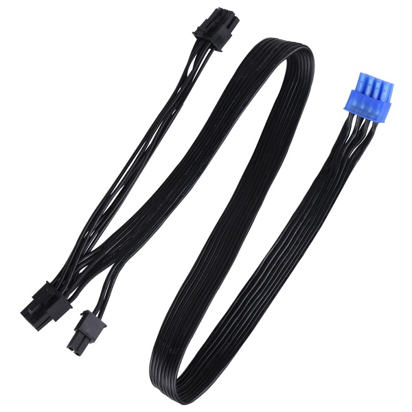 Zdjęcie produktu: Silverstone SST-PP05-L, krótki zestaw płaskich przewodów dla zasilaczy Silverstone