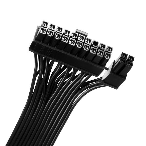 Zdjęcie produktu: Silverstone SST-PP05-L, krótki zestaw płaskich przewodów dla zasilaczy Silverstone