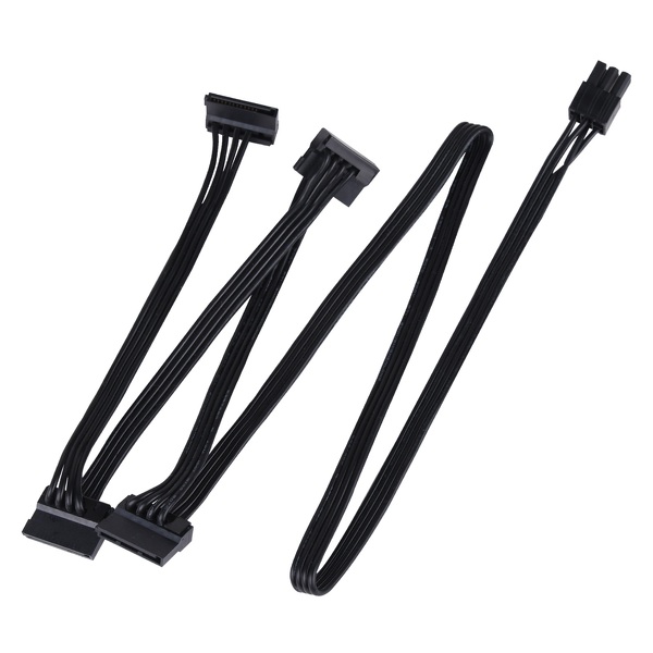 Zdjęcie produktu: Silverstone SST-PP05-L, krótki zestaw płaskich przewodów dla zasilaczy Silverstone