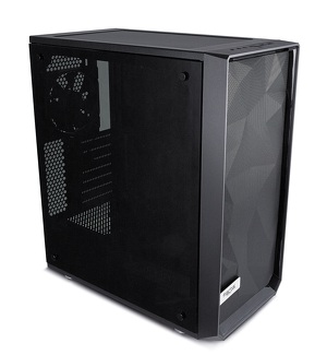 Miniatura produktu: Obudowa do komputera Fractal Design Meshify C Dark TG (FD-CA-MESH-C-BKO-TG), czarna z oknem, hartowane szklo