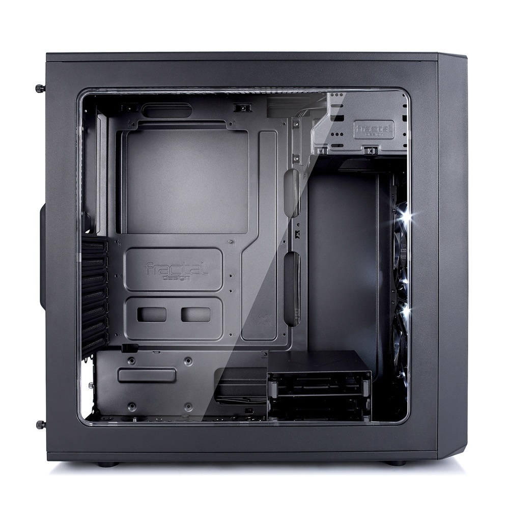 Obudowa do komputera Fractal Design Focus G Window, czarna z oknem (FD-CA-FOCUS-BK-W)