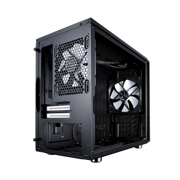 Zdjęcie produktu: Obudowa do komputera Fractal Design Define Nano S Black (FD-CA-DEF-NANO-S-BK), czarna, ITX Zdjęcie produktu: Obudowa do komputera Fractal Design Define Nano S Black (FD-CA-DEF-NANO-S-BK), czarna, ITX