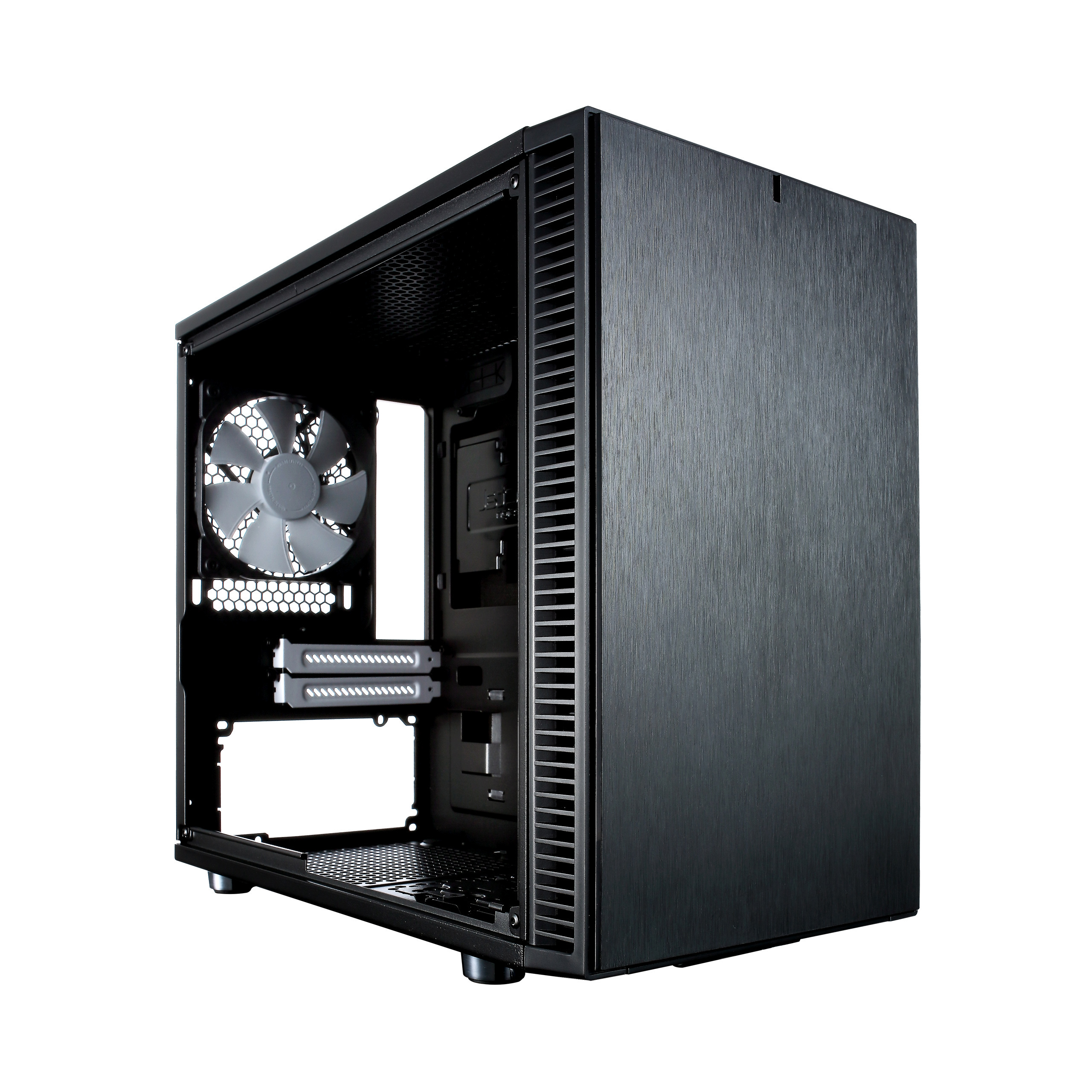 Obudowa do komputera Fractal Design Define Nano S Black Window (FD-CA-DEF-NANO-S-BK-W), czarna z oknem, ITX