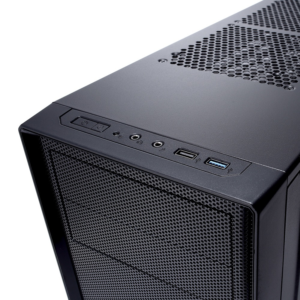 Obudowa do komputera Fractal Design Focus G Mini Black Window, czarna z oknem uATX / mini-ITX (FD-CA-FOCUS-MINI-BK-W)