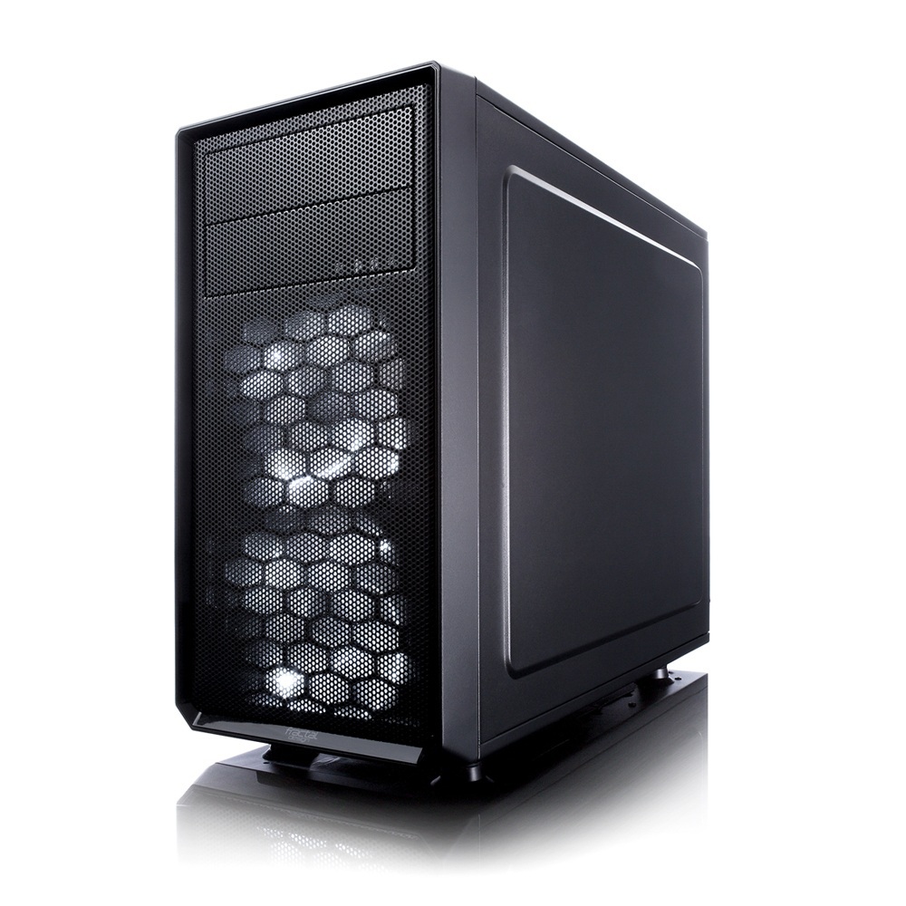 Obudowa do komputera Fractal Design Focus G Mini Black Window, czarna z oknem uATX / mini-ITX (FD-CA-FOCUS-MINI-BK-W)