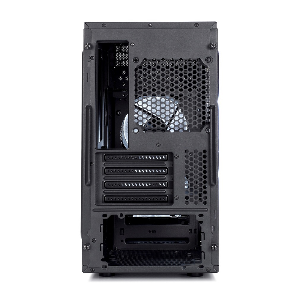 Obudowa do komputera Fractal Design Focus G Mini Black Window, czarna z oknem uATX / mini-ITX (FD-CA-FOCUS-MINI-BK-W)