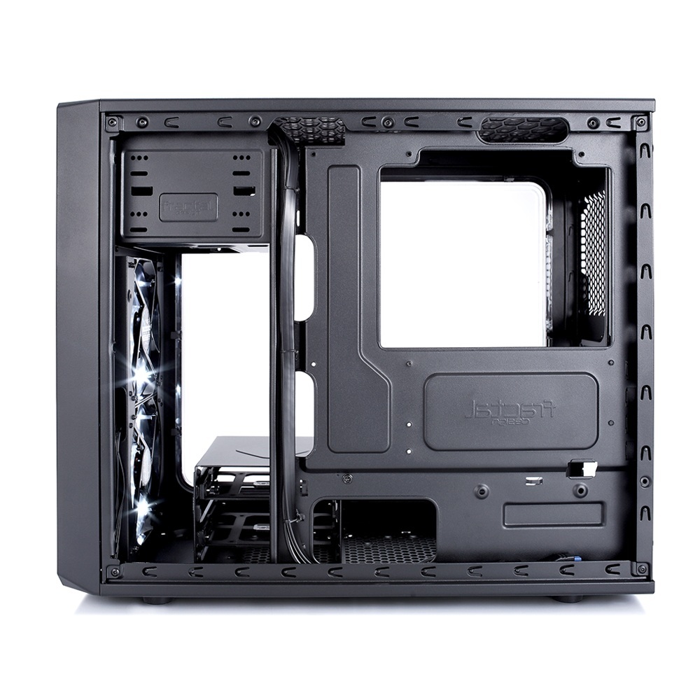 Obudowa do komputera Fractal Design Focus G Mini Black Window, czarna z oknem uATX / mini-ITX (FD-CA-FOCUS-MINI-BK-W)