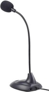 Miniatura zdjęcia: Mikrofon Gembird MIC-205 na podstawce, elastyczny pałąk