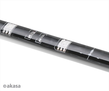 Miniatura produktu: Akasa Vegas M Pasek białych 15 LED, 50cm (AK-LD05-50WH)