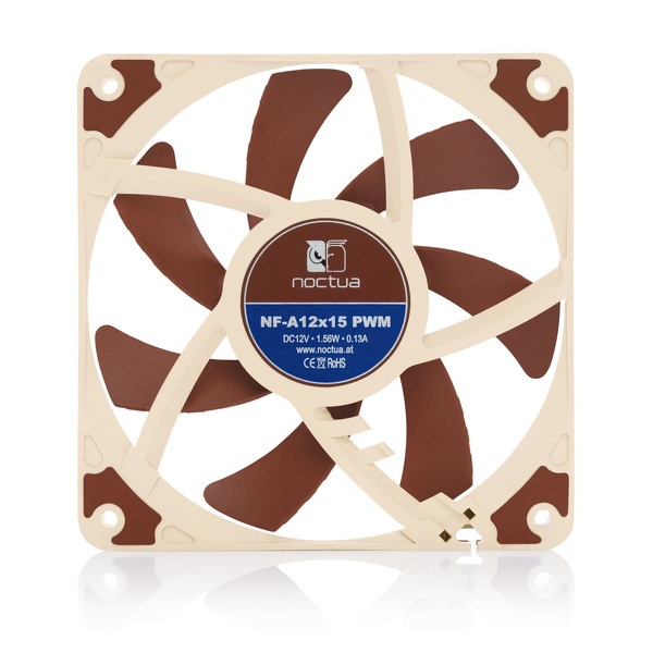 Zdjęcie produktu: Noctua NF-A12x15 PWM 120mm Slim Zdjęcie produktu: Noctua NF-A12x15 PWM 120mm Slim