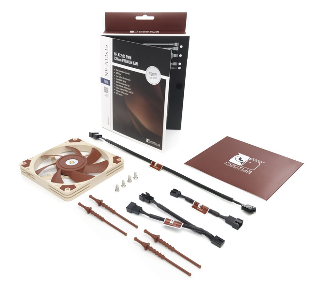 Zdjęcie produktu: Noctua NF-A12x15 PWM 120mm Slim Zdjęcie produktu: Noctua NF-A12x15 PWM 120mm Slim