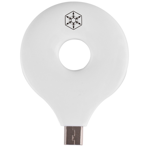 Zdjęcie produktu: Silverstone QIR01W (SST-QIR01W-M) Bezprzewodowa ładowarka Qi Micro USB, biała