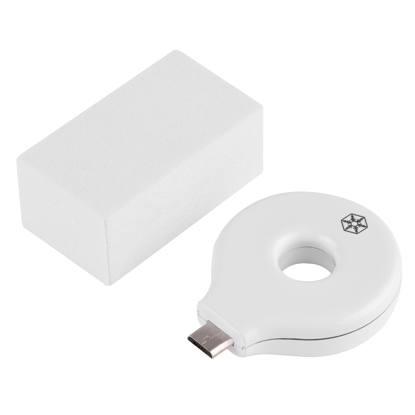 Silverstone QIR01W (SST-QIR01W-M) Bezprzewodowa ładowarka Qi Micro USB, biała