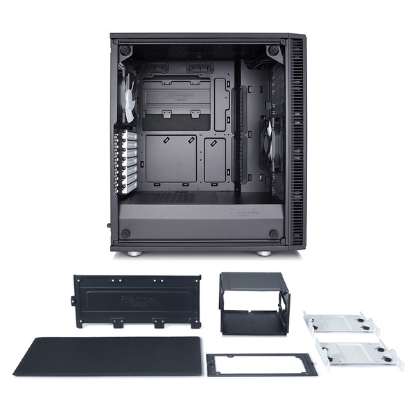 Zdjęcie produktu: Obudowa do komputera Fractal Design Define C TG Black Tempered Window (FD-CA-DEF-C-BK-TG)