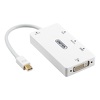 Miniatura zdjęcia: Unitek Adapter miniDisplayPort do HDMI/DVI/VGA + Audio (Y-6354)