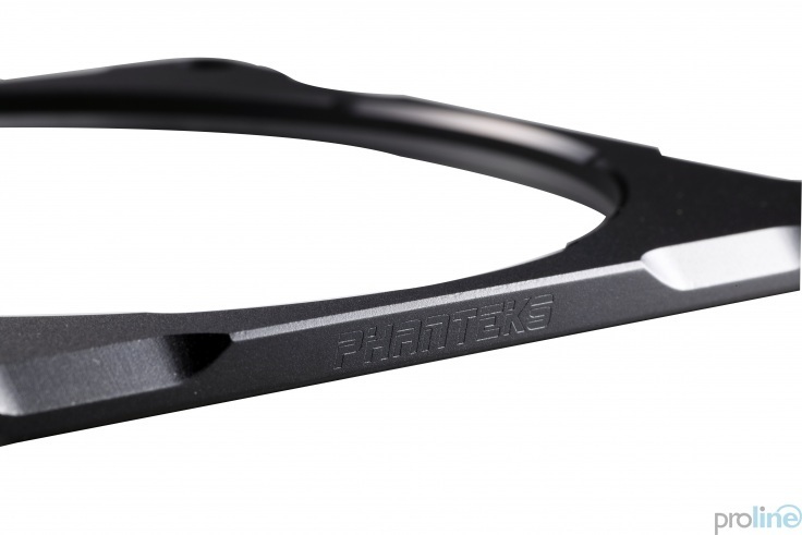 Ramka Phanteks Halos Lux RGB Led Aluminiumiowa 120mm Czarna