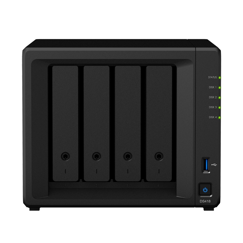 Serwer plików Synology DS418 4-bay, EOL Serwer plików Synology DS418 4-bay, EOL