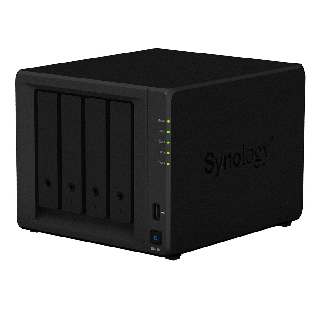 Serwer plików Synology DS418 4-bay, EOL Serwer plików Synology DS418 4-bay, EOL