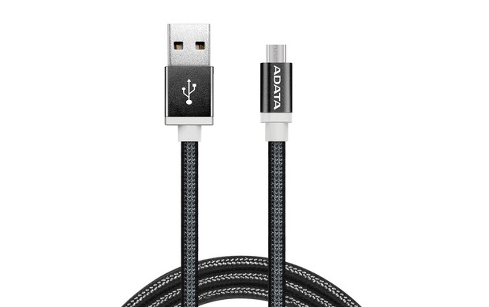 Zdjęcie produktu: ADATA kabel USB type-A/USB Micro B 1m Black